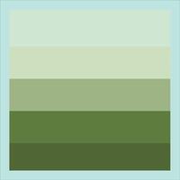 a green and blue color palette with a square shape vector