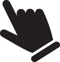 Pointer Hand icon for Mobile and Web. Hand cursor Vector icon