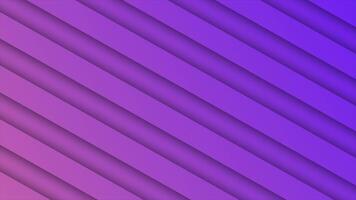 3d depth diagonal lines background, pink and blue gradient background video
