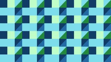 Multicolor seamless pattern with abstract various  geometrical shapes background video
