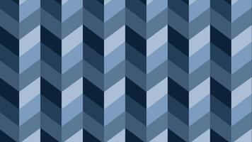 blue simple zig-zag pattern seamless background moving downwards, loopable background video