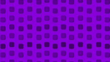 Simple and elegant purple squares box pattern geometric background video