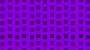 Simple and elegant purple squares box pattern geometric background video