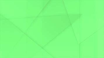Abstract green hi-tech low poly professional motion background. Corporate background video
