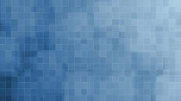 blue square box pattern mosaic tile background, simple and elegant background video