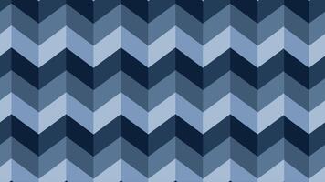 blue simple zig-zag pattern seamless background moving left side, loopable background video