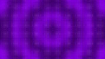 Modern halftone circular dots water waves ripple pattern purple loopable background video