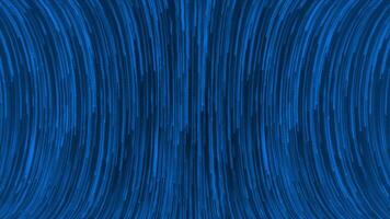 royal blue color 3D falling particle rain motion background video
