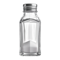 AI generated Salt and pepper shaker isolated on transparent  background png