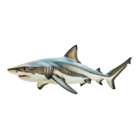 AI generated Shark isolated on transparent background png