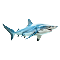 AI generated Shark isolated on transparent background png