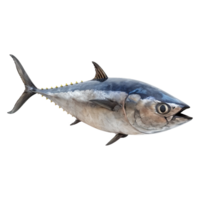 ai genererad tonfisk fisk isolerat på transparent bakgrund png
