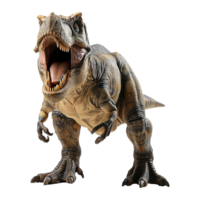 AI generated Tyrannosaurus isolated on transparent background png