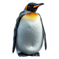 ai gegenereerd pinguïn geïsoleerd Aan transparant achtergrond png