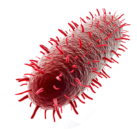 ai généré microbe isolé sur transparent Contexte png