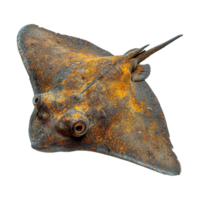 AI generated Set of stingray isolated on transparent background png