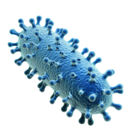 AI generated Microbe isolated on transparent background png