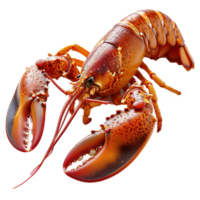 AI generated Lobster isolated on transparent background png