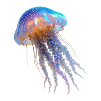 AI generated Jellyfish isolated on transparent background png