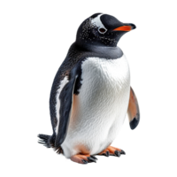 ai gerado pinguim isolado em transparente fundo png