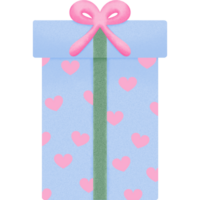 jul gåva presenterar låda vattenfärg illustration Semester valentine ny år fest firande png