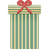 Navidad regalo regalos caja acuarela ilustración fiesta enamorado nuevo año fiesta celebracion png