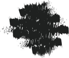 Grunge backgrounds set. Brush black paint ink stroke over square frame. vector