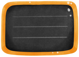 Blackboard with chalk png