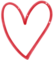 Red Heart shape png