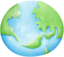 Love earth concept png