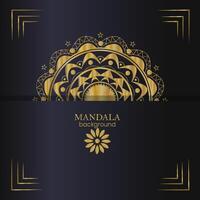 luxury mandala design vector