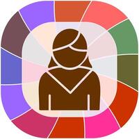 Business Women Vector Icon