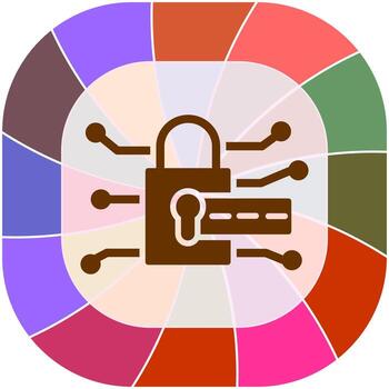 contraseña bloquear ii vector icono