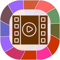 Video Play Vector Icon