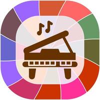 Piano Vector Icon