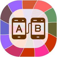 AB Testing Vector Icon