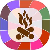 Bonfire Vector Icon