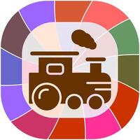 icono de vector de trenes