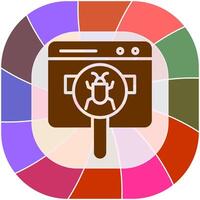 Web Bug Vector Icon