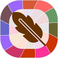 Feather Vector Icon