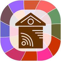 House Wifi Vector Icon