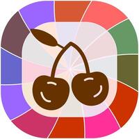 Cherries Vector Icon