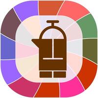 French Press Vector Icon