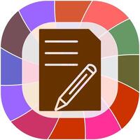 Document Edit Vector Icon