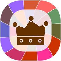 King Crown Vector Icon