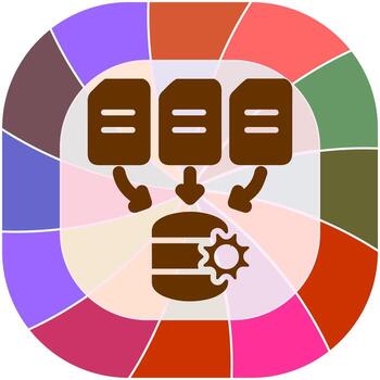 Data Processing Vector Icon
