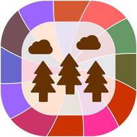 Forest Vector Icon