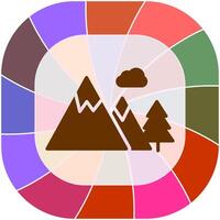 Mountain Vector Icon