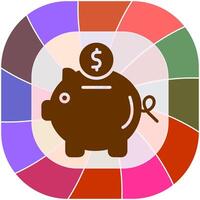 Piggy Bank Vector Icon