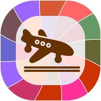 Flight Landing Vector Icon